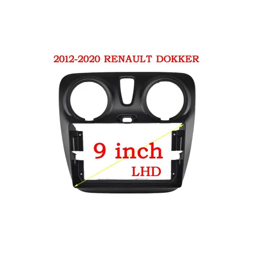 Rama Navigatie 9" cu cablaj si modul canbus compatibila Dacia Dokker ->2012 / GR2 — imaginea 4