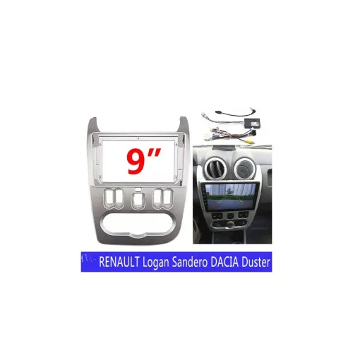 Rama Navigatie 9" cu cablaj si modul canbus compatibila Dacia Logan I 2008-2012 — imaginea 5