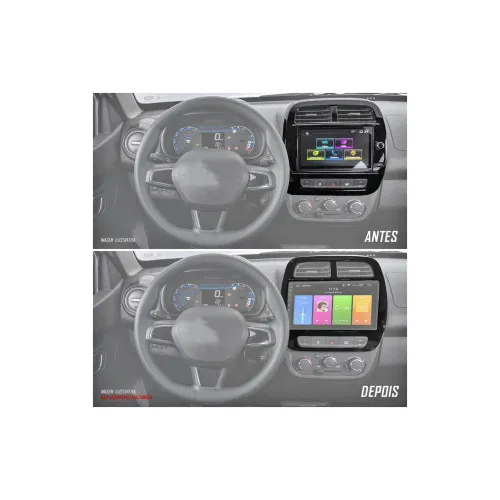 Rama Navigatie 9" cu cablaj si modul canbus compatibila Dacia Spring 2020 -> GR2 — imaginea 2