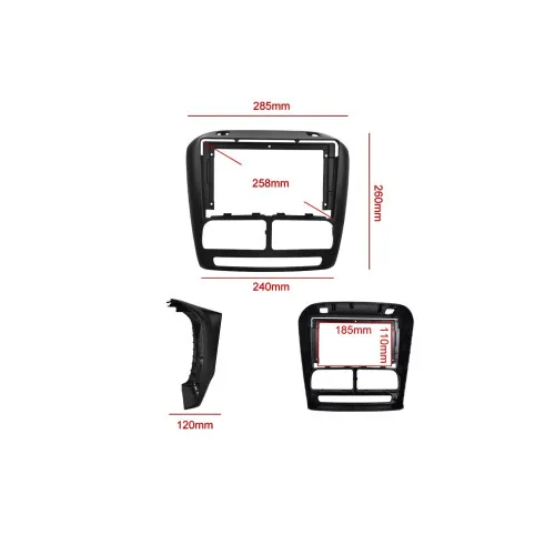 Rama Navigatie 9" cu cablaj si modul canbus compatibila Fiat Doblo 2010-2015 GR3 — imaginea 2