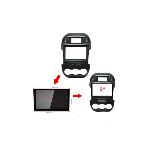 Rama Navigatie 9" cu cablaj si modul canbus compatibila Ford Ranger 2011-2015 GR2 — imaginea 5
