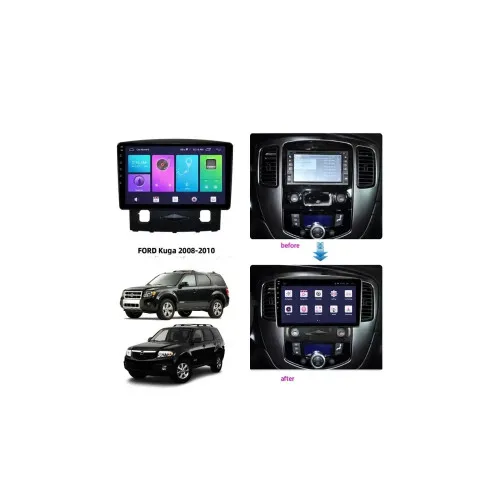 Rama Navigatie 9" cu cablaj si modul canbus compatibila Ford Transit 2006 - 2014 GR2 — imaginea 2