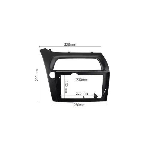 Rama Navigatie 9" cu cablaj si modul canbus compatibila Honda Civic VIII Hatchback 2006-2011 — imaginea 4