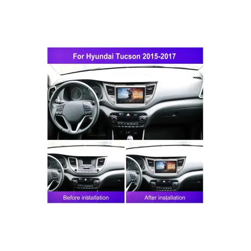 Rama Navigatie 9" cu cablaj si modul canbus compatibila Hyundai Tucson 2015-2018 / GR2 — imaginea 3