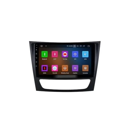 Rama Navigatie 9" cu cablaj si modul canbus compatibila Mercedes CLS C219 2004 - 2011 GR2 — imaginea 3