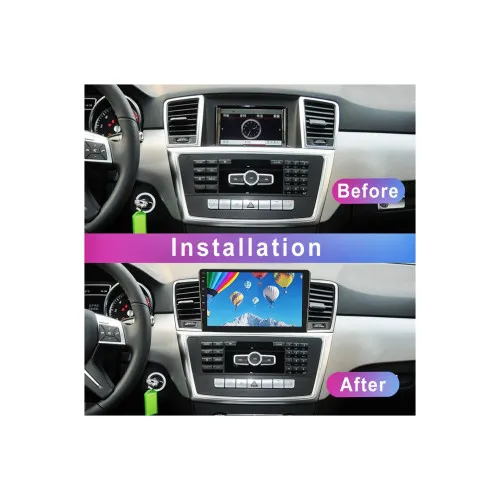 Rama Navigatie 9" cu cablaj si modul canbus compatibila Mercedes GL-Class GL X166 2012-2015 GR4 — imaginea 2