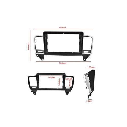 Rama Navigatie 9" cu cablaj si modul canbus compatibila Mercedes GL-Class GL X166 2012-2015 GR4 — imaginea 5