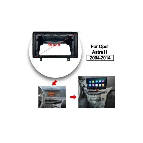 Rama Navigatie 9" cu cablaj si modul canbus compatibila Opel Astra H 2004-2014 / GR3 — imaginea 5