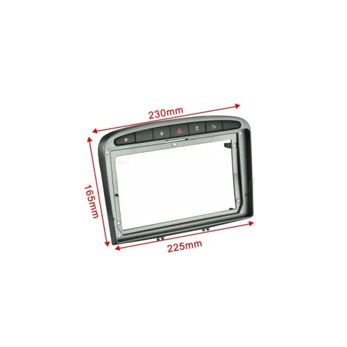 Rama Navigatie 9" cu cablaj si modul canbus compatibila Peugeot 308 I 2007-2013 / GR2 — imaginea 2