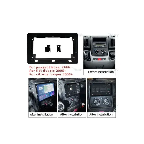 Rama Navigatie 9" cu cablaj si modul canbus compatibila Peugeot Boxer 2006 - 2020 GR3 — imaginea 2