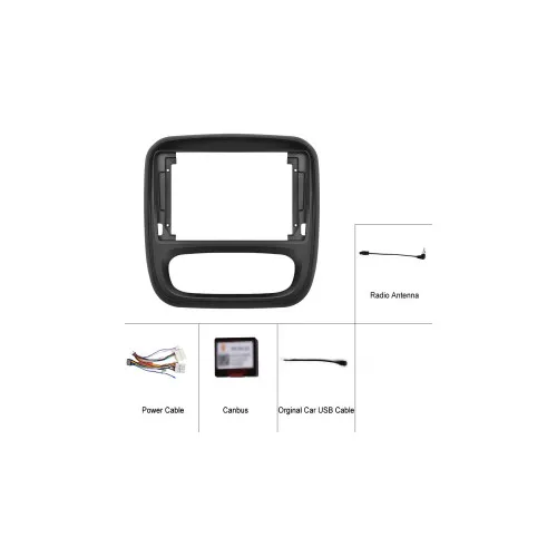 Rama Navigatie 9" cu cablaj si modul canbus compatibila Renault Trafic III 2014-2019 / GR2 — imaginea 4