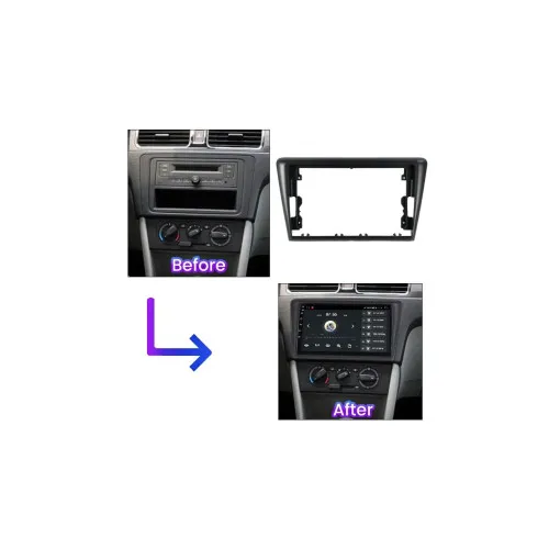 Rama Navigatie 9" cu cablaj si modul canbus compatibila Seat Toledo IV 2012-2019 / GR1 — imaginea 4