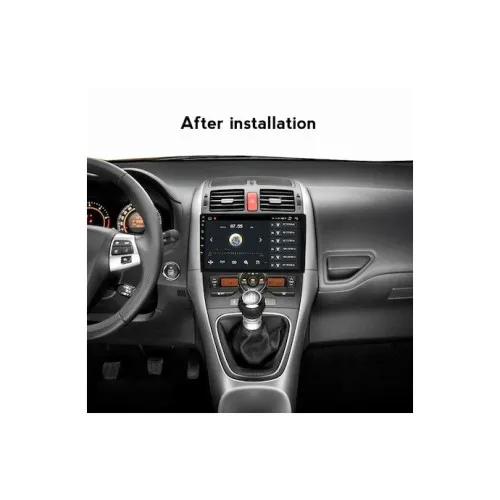 Rama Navigatie 9" cu cablaj si modul canbus compatibila Toyota Auris 2006-2012 / GR2 — imaginea 2