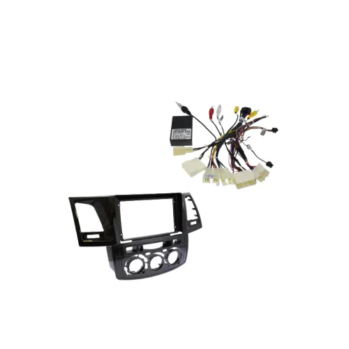 Rama Navigatie 9" cu cablaj si modul canbus compatibila Toyota Hilux VII 2004-2015 / GR1 — imaginea 2