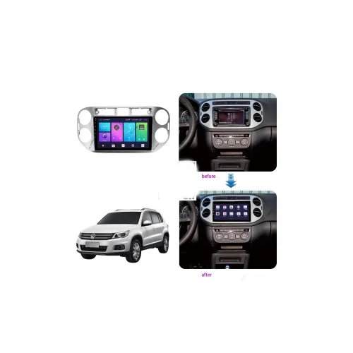 Rama Navigatie 9" cu cablaj si modul canbus compatibila VW Tiguan I 2007-2012 / GR1 — imaginea 2
