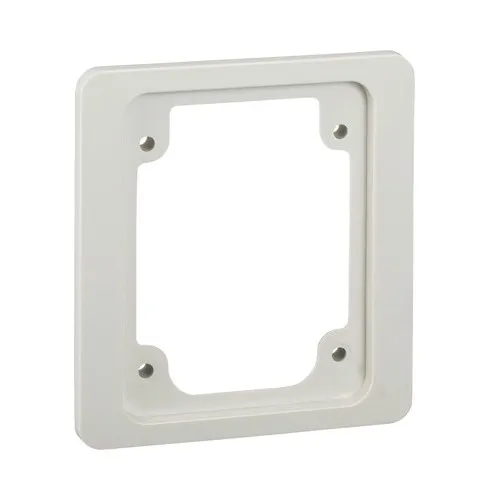 Rama suport adaptor Schneider PratiKa, 65x85mm, gri, set 1 bucata