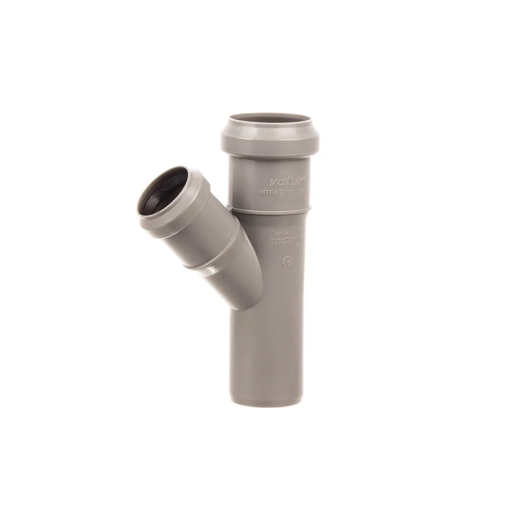 Ramificatie polipropilena, Ø 40 x 32 mm, 45°