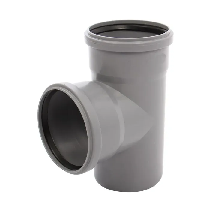 Ramificatie PP HTEA, pentru scurgere, D 75 x 75 mm, 87 grade