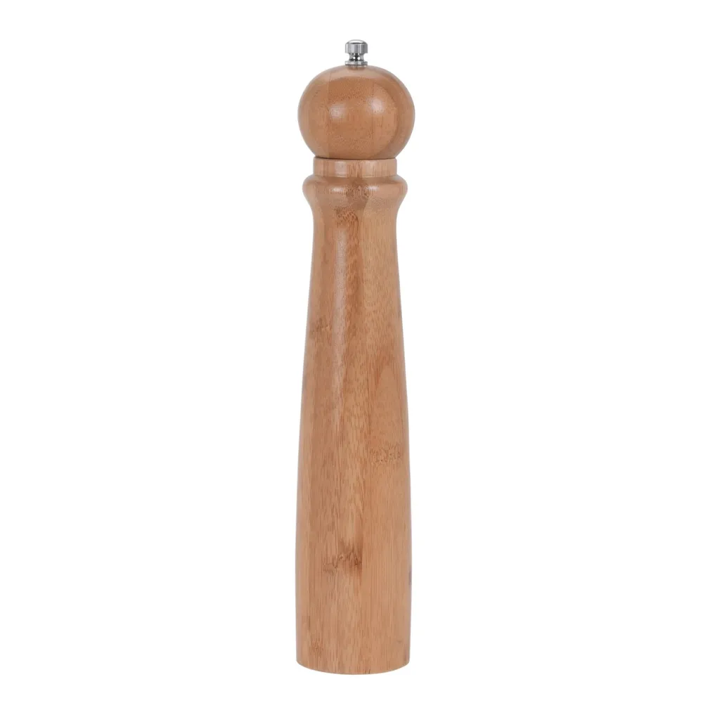 Rasnita piper / sare 784230650, manuala, din bambus, maro, 31 cm