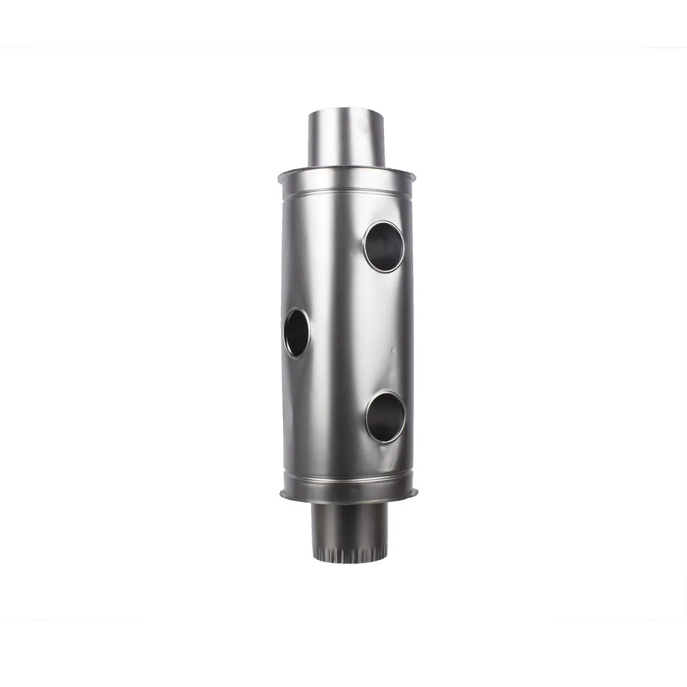 Recuperator caldura, tabla, grosime 0.4 mm, Ø 120 mm, argintiu