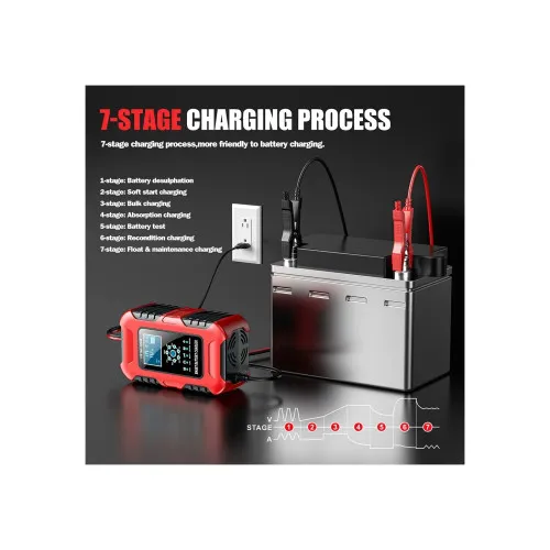 Redresor auto inteligent pentru baterii 12V 10A si 24V 5A — imaginea 4