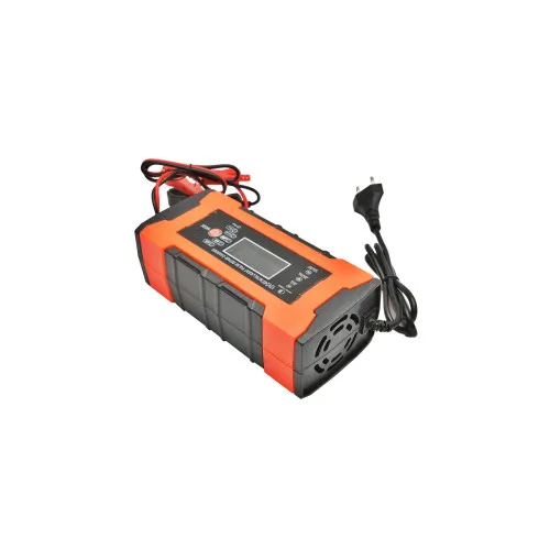 Redresor incarcator digital baterie auto 12V 10A si 24V 5A plumb acid cu functie inteligenta reparare impuls — imaginea 3