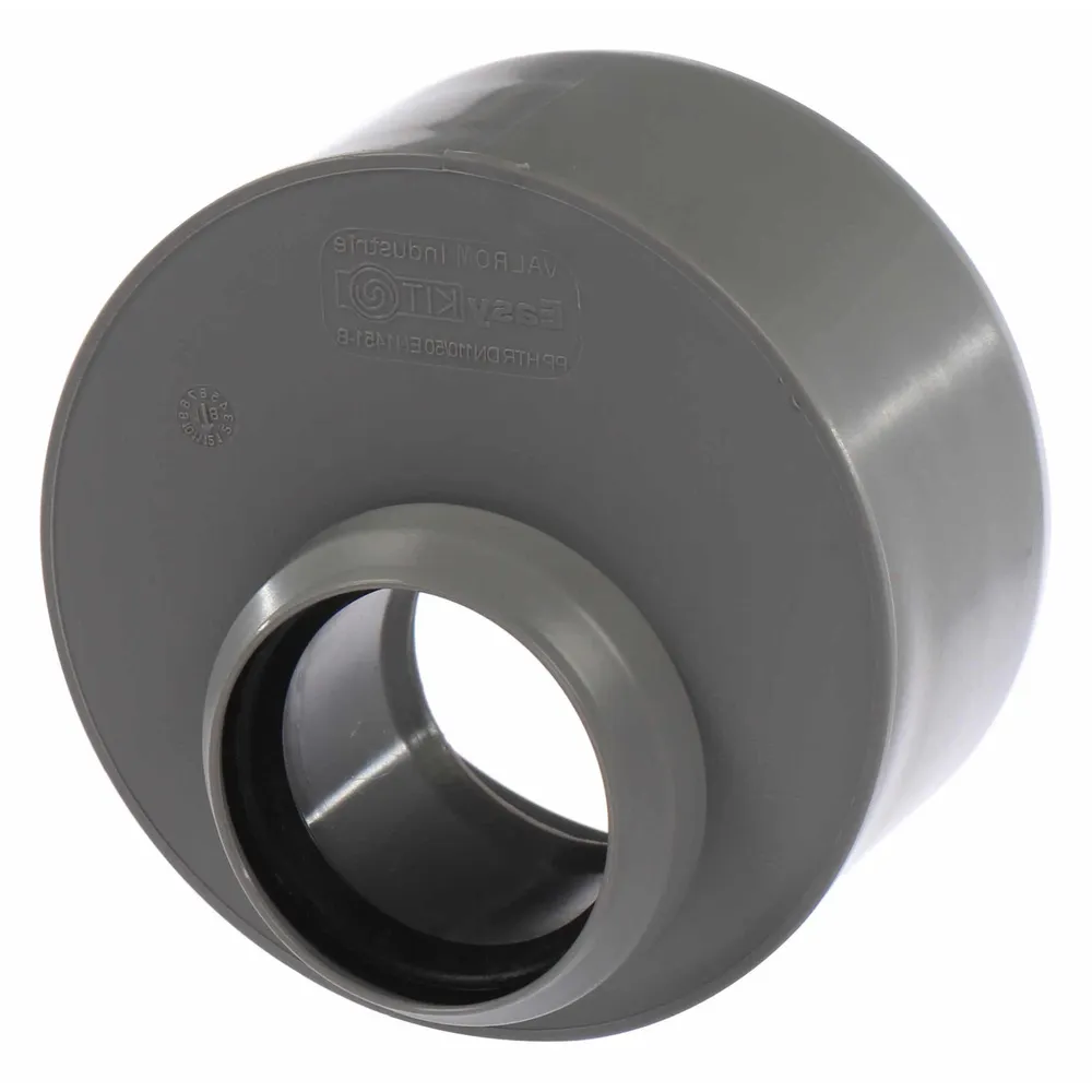 Reductie excentrica polipropilena, pentru scurgere, gri, D 110 x 50mm