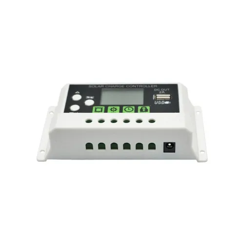 Regulator tensiune panou solar 10A 12V 24V cu port USB 5V 2A — imaginea 3
