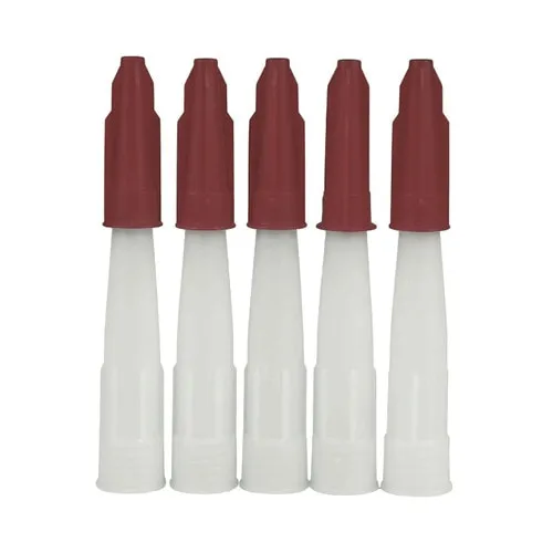 Rezerva capete cu capace pentru cartus silicon Rautner, pachet 5 buc