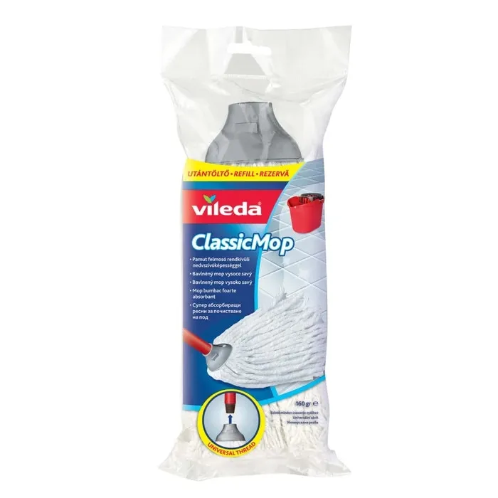 Rezerva mop bumbac Vileda 46830N, 160 g