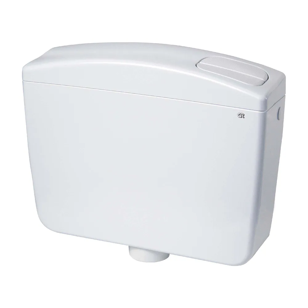 Rezervor WC Beta 2, montaj la semi-inaltime, actionare dubla, alimentare laterala, 8 L