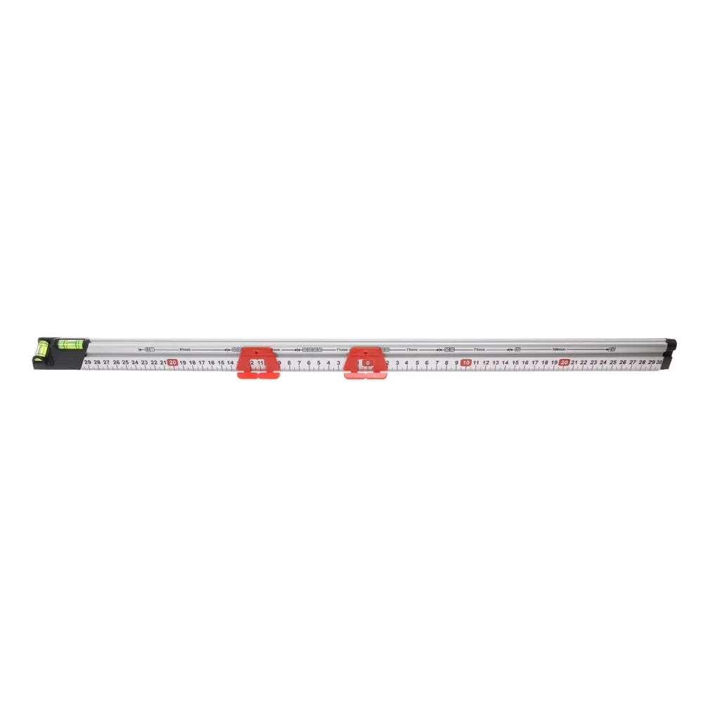 Rigla triunghiulara, din aluminiu, cu 2 bule, Holzer 313-60, 60 cm