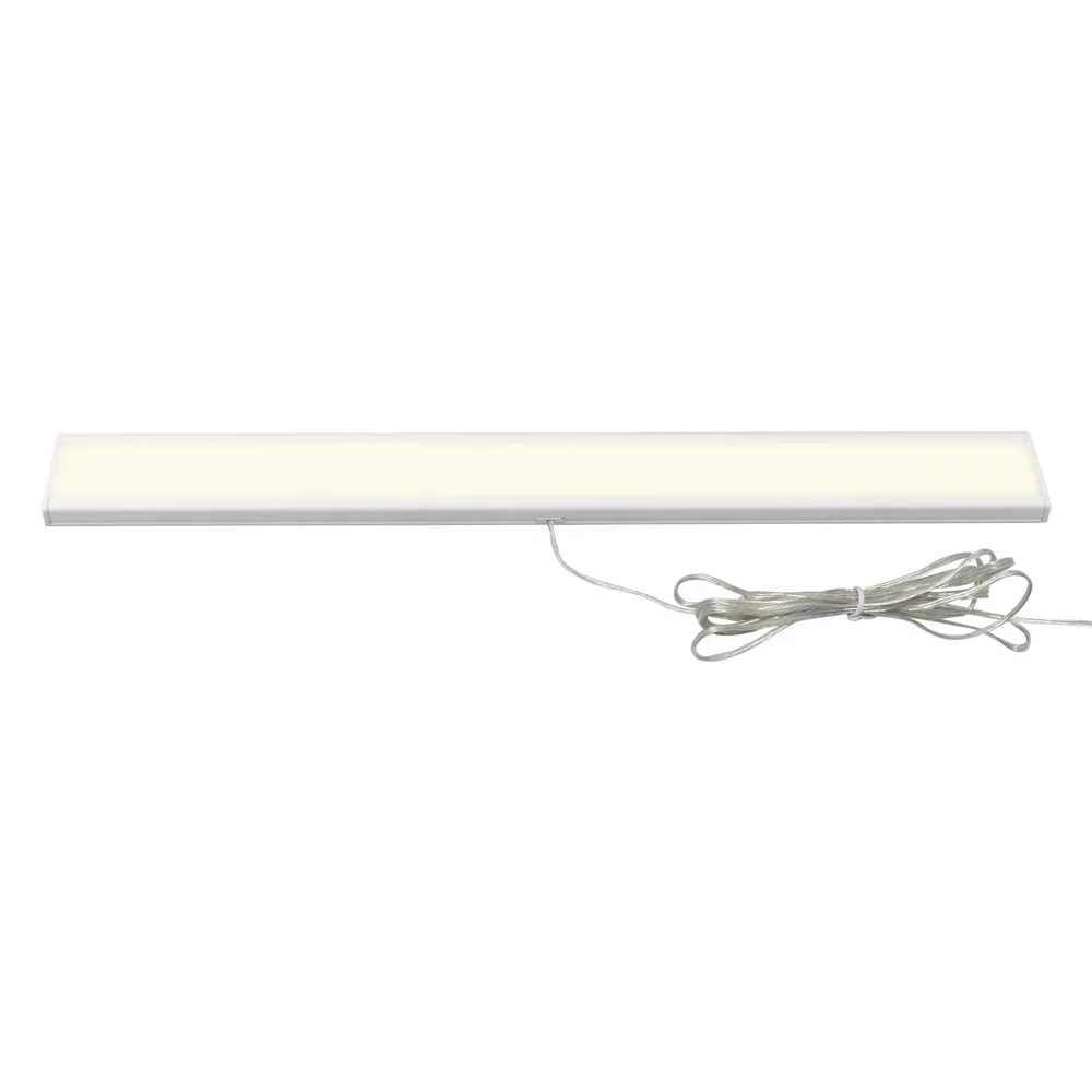 Rigleta LED Hubi, 500 lm, CCT, dimabil, 36 cm, alb