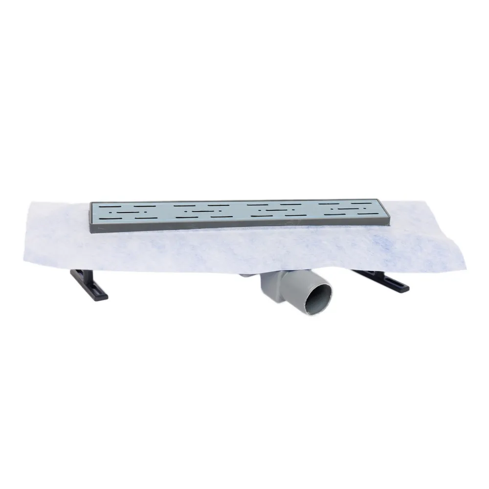Rigola dus cu gratar din otel inoxidabil, EROL TEKNIK A.S PYS 770136, inox, 50 cm