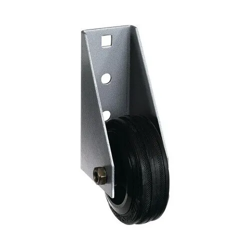 Roata pentru porti batante grele Alberts max. 50kg, otel zincat & cauciuc