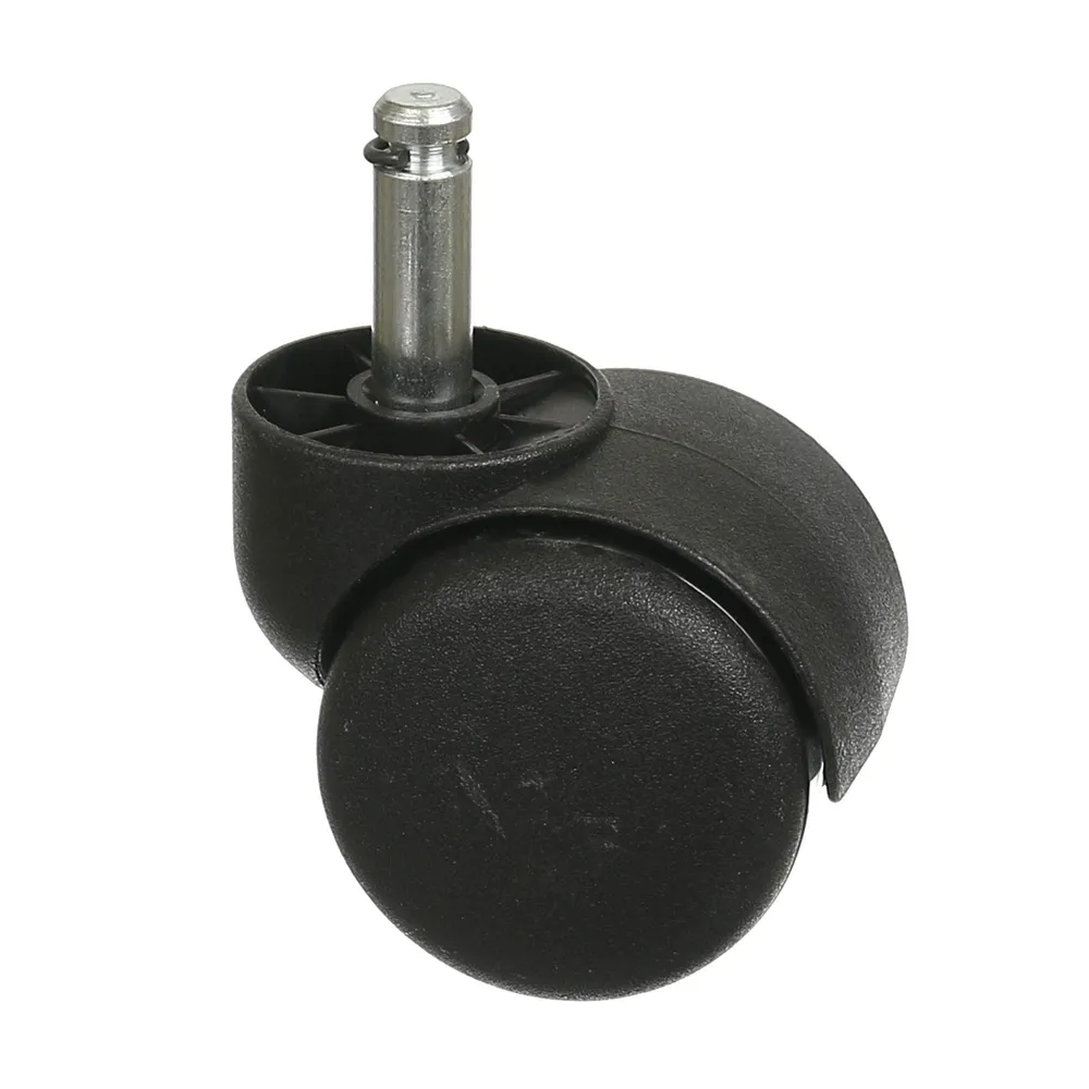 Roata pivotanta cu ax, Ø 50 mm, max 50 kg, neagra