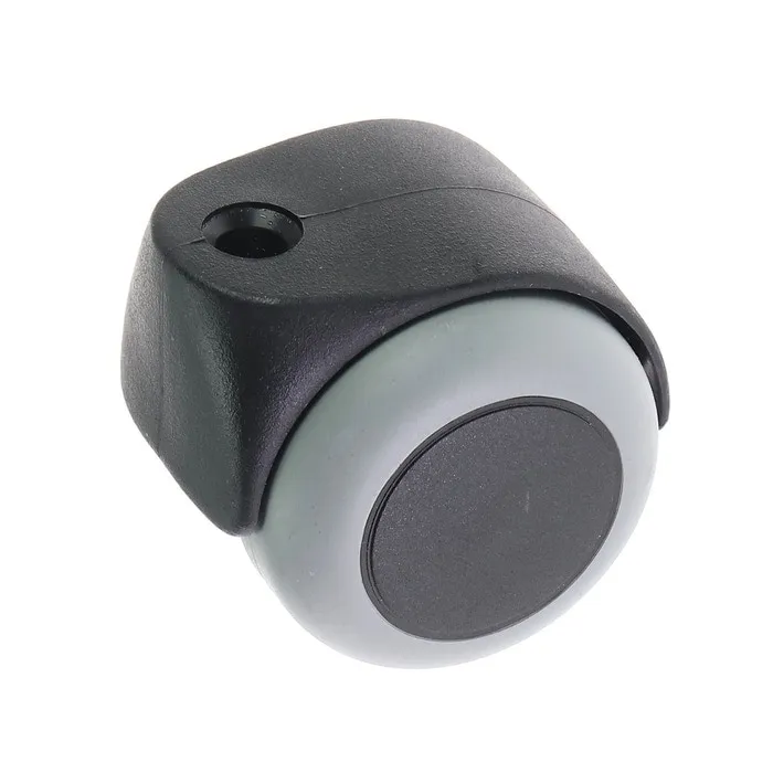 Roata pivotanta pentru mobila, din polipropilena + cauciuc, fara frana, Tente AA20PJI050L51, 50 mm, 50 kg