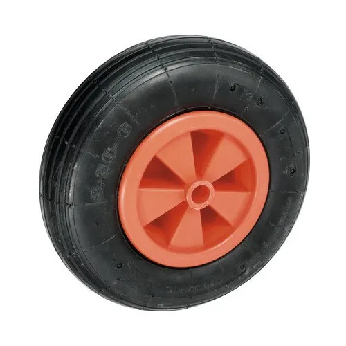 Roata pneumatica cu janta din plastic Tarrox Ø340x100 mm, butuc Ø20x75 mm