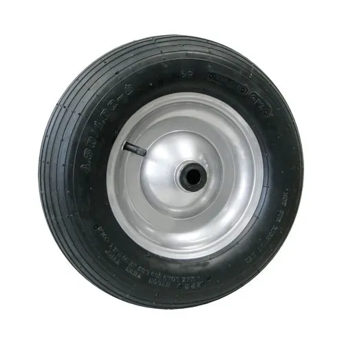 Roata pneumatica cu janta metalica Tarrox Ø400x100 mm, butuc Ø20x88 mm, cu rulment