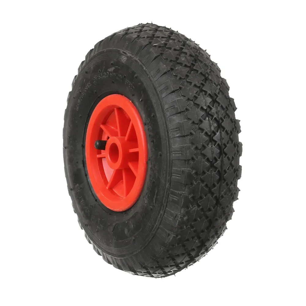 Roata pneumatica fixa, Ø 260 mm, max 150 kg, neagra