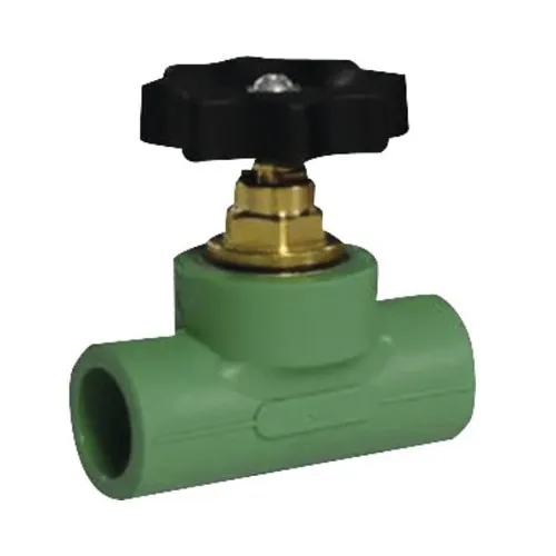 Robinet apa Valrom PPR cu sertar 25 mm verde