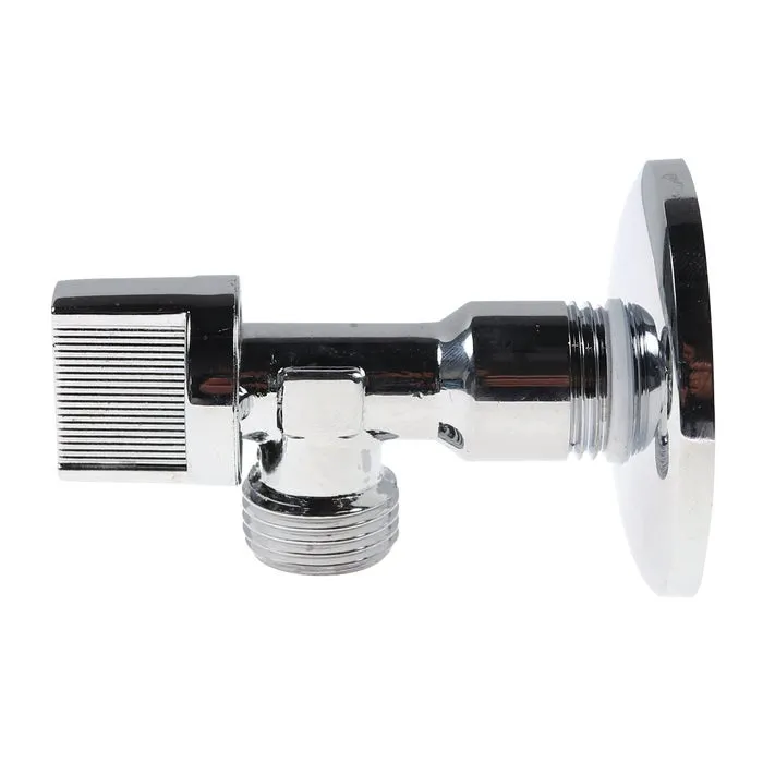 Robinet coltar cu rozeta, Remer, 128R121, D 1/2" x1/2"