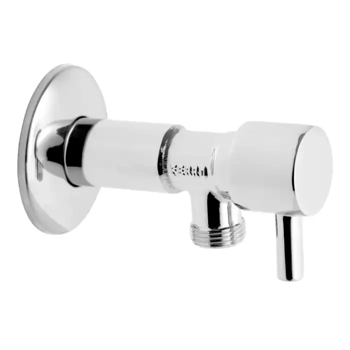 Robinet coltar Ferro, cartus ceramic, alama cromata, filet exterior, 1/2"x1/2", PN10