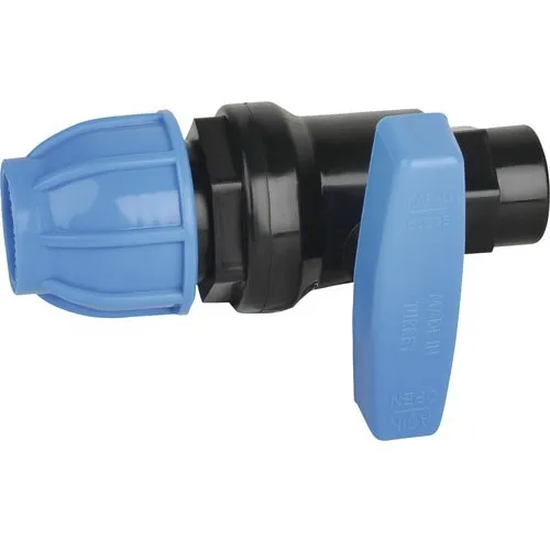 Robinet compresiune din polietilena mufa-filet interior 20x1/2”