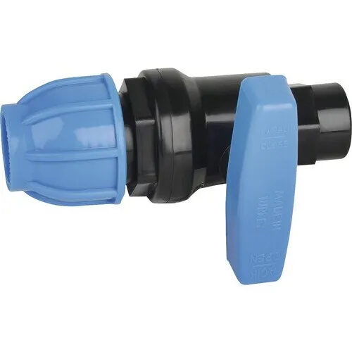 Robinet Compresiune Din Polietilena Mufa-filet Interior 40x1 1/4”