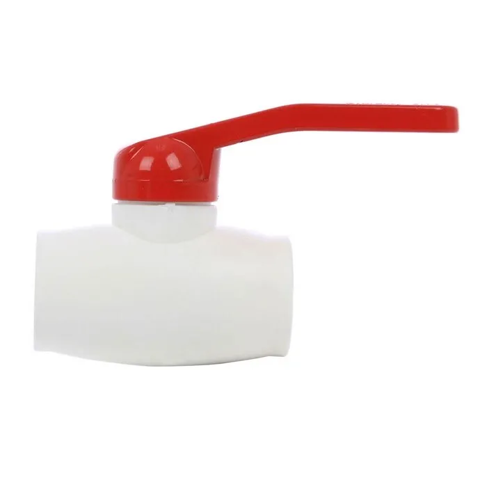 Robinet de trecere cu bila Firat, PPR alb, DN 25