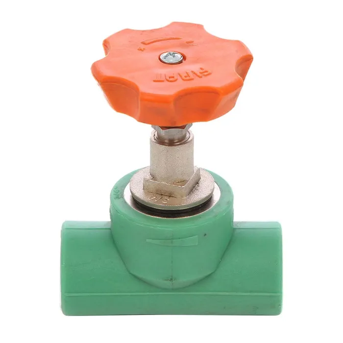 Robinet de trecere Firat, PPR verde, DN 20, maner rozeta