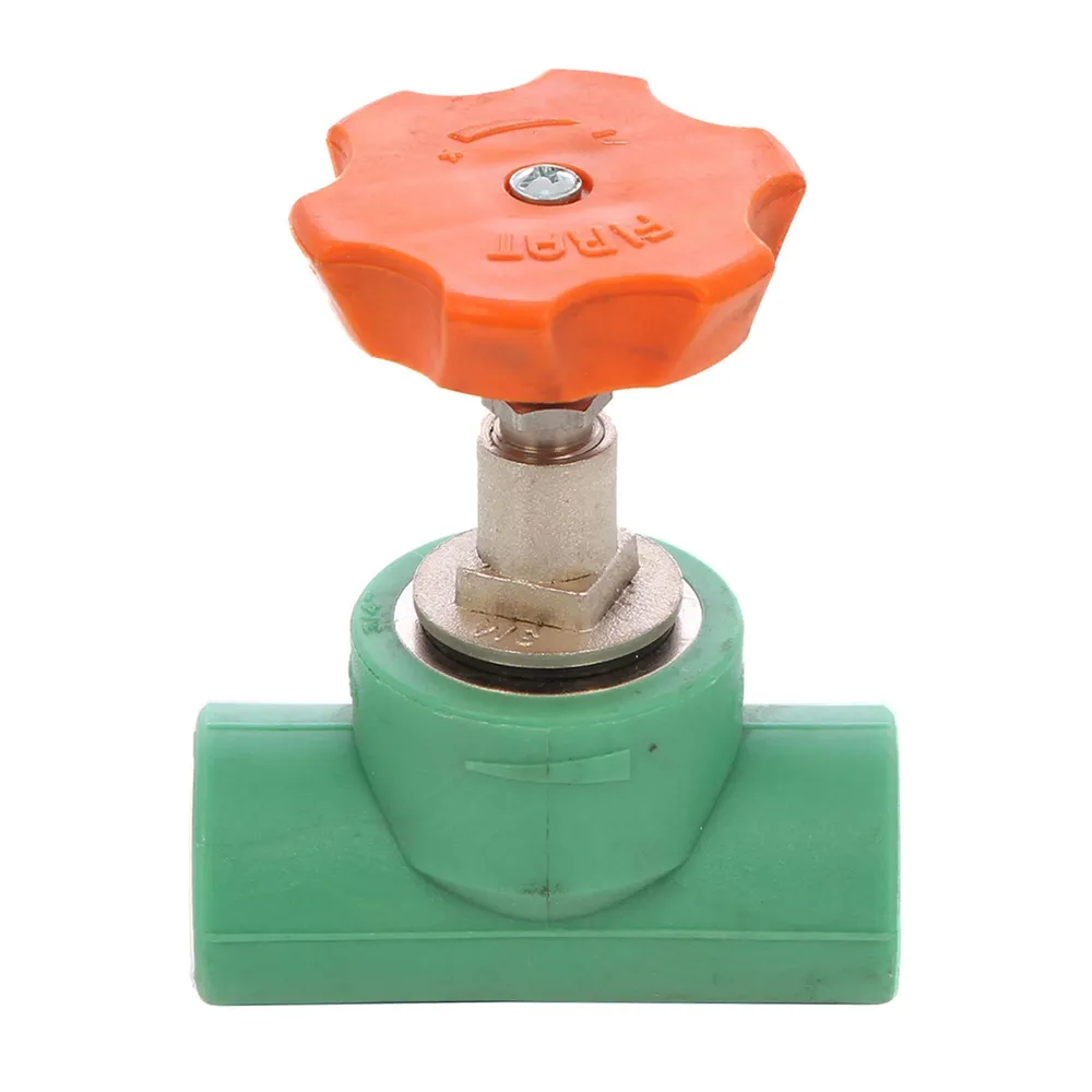 Robinet de trecere Firat, PPR verde, DN 25, maner rozeta
