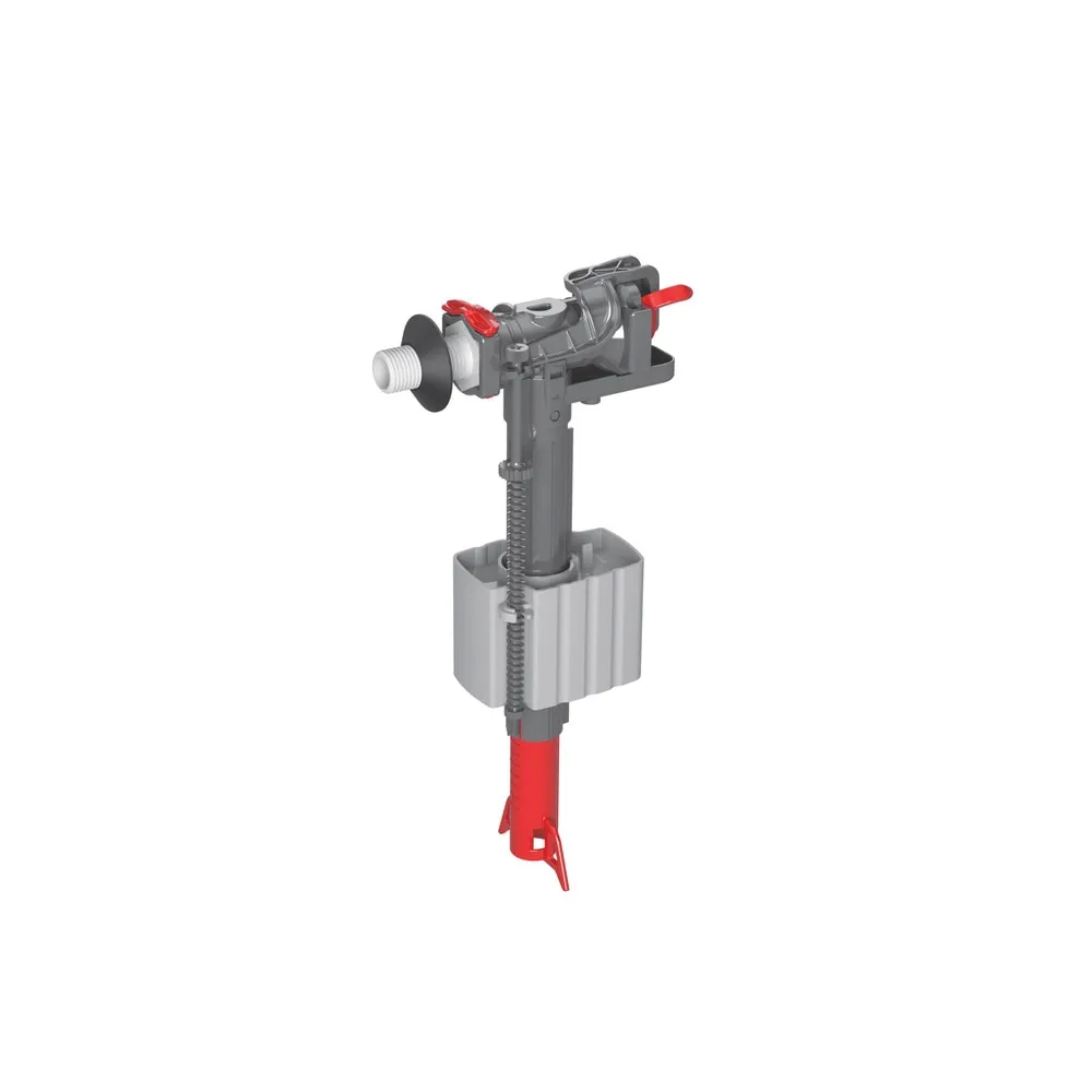 Robinet flotor WC, universal, alimentare laterala, racord 1/2", 3/4", 3/8"