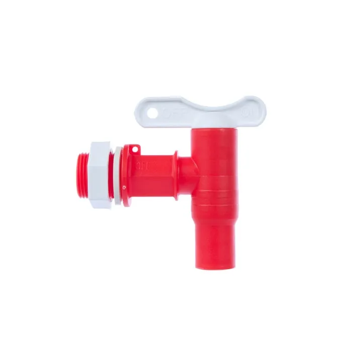 Robinet plastic Eurociere, dublu sens, 3/4" x 1/2"